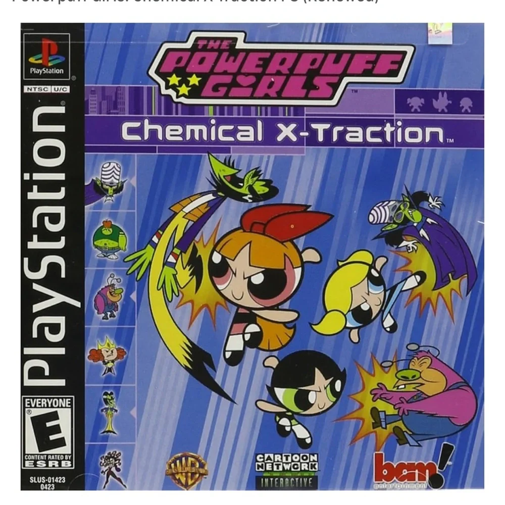 Sony PlayStation The Powerpuff Girls Game - - Picture 1 of 3